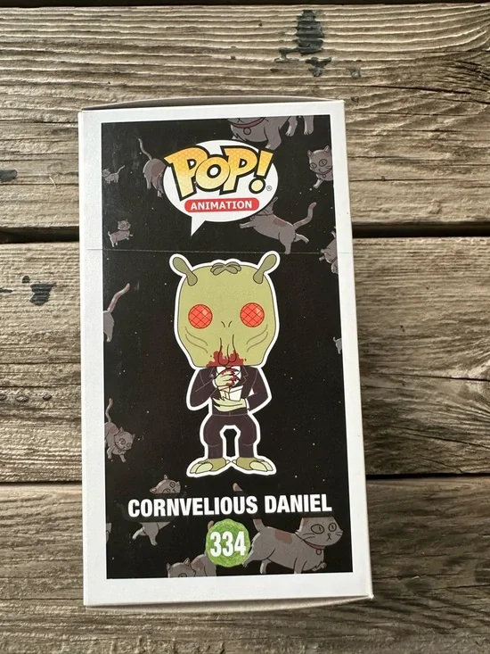 Funko Pop! Cornvelious Daniel Green and Red Vinyl Figure (Rick and Morty #334) - Picture 2 of 6